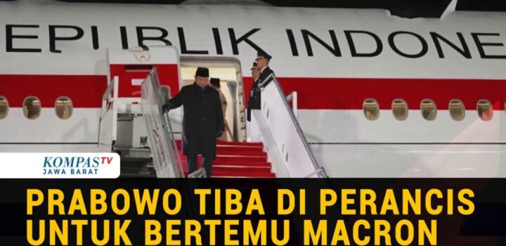 Aubervilliers Momen Presiden Prabowo Tiba di Paris Dijadwalkan Bertemu Presiden 1024x576 1