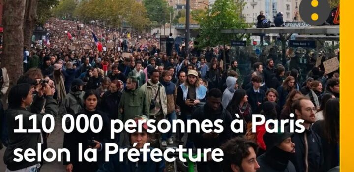BobignyParis 110 000 manifestants dans la rue autant que 1024x576 1